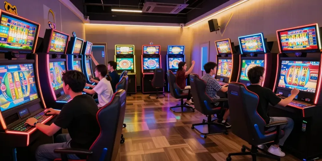 Experience excitement at https://rokok88rtpslot.org with vibrant gaming atmosphere and engaging slot machines.