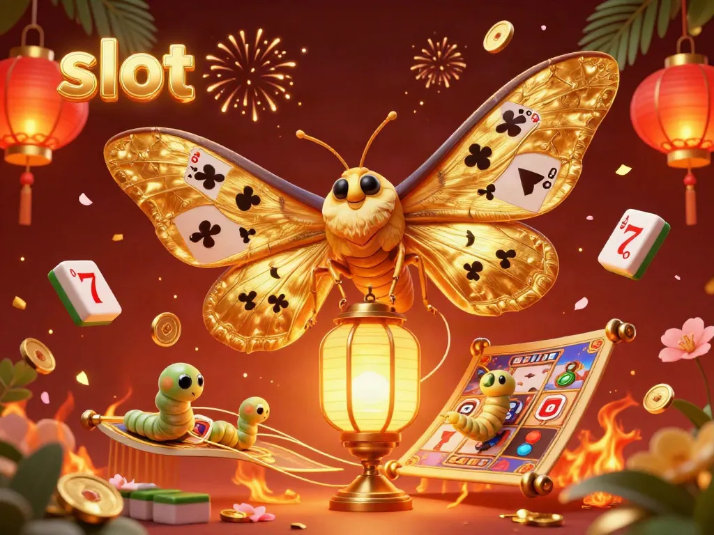 Experience thrilling slot action with dynamic 3D visuals and vibrant casino elements.
