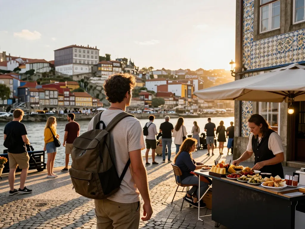 Reisetipps Porto: Entdecken Sie die lokale Kultur und lebhaften Straßen, während Sie die Stadt erkunden.